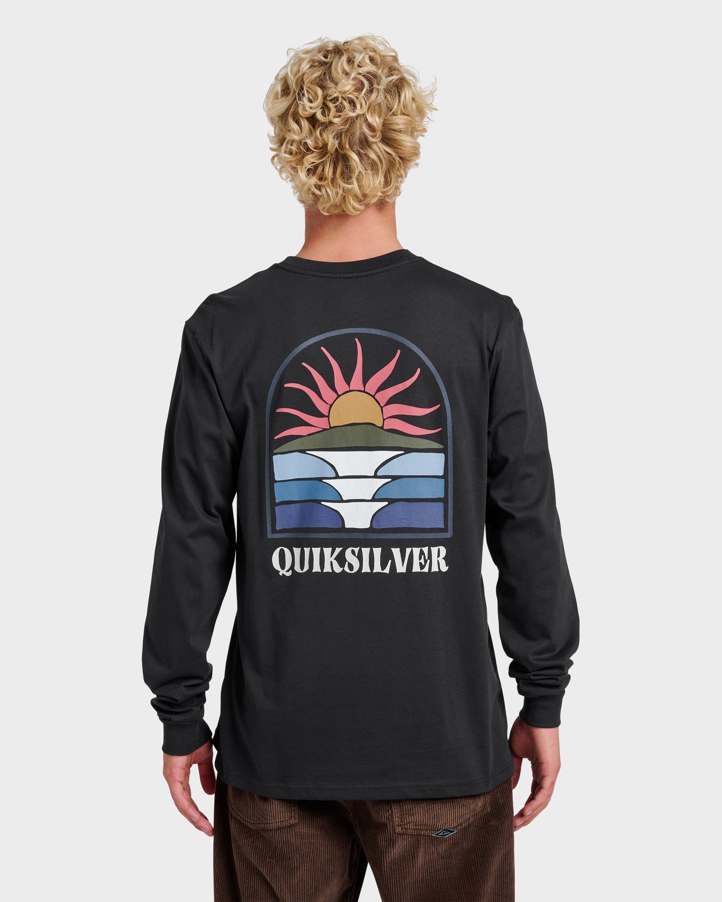 Dawn Patrol Long Sleeve T-shirt - Black Quick Silver Black