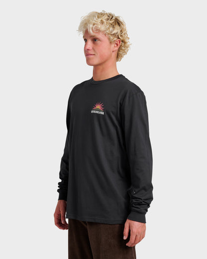Dawn Patrol Long Sleeve T-shirt - Black Quick Silver Black