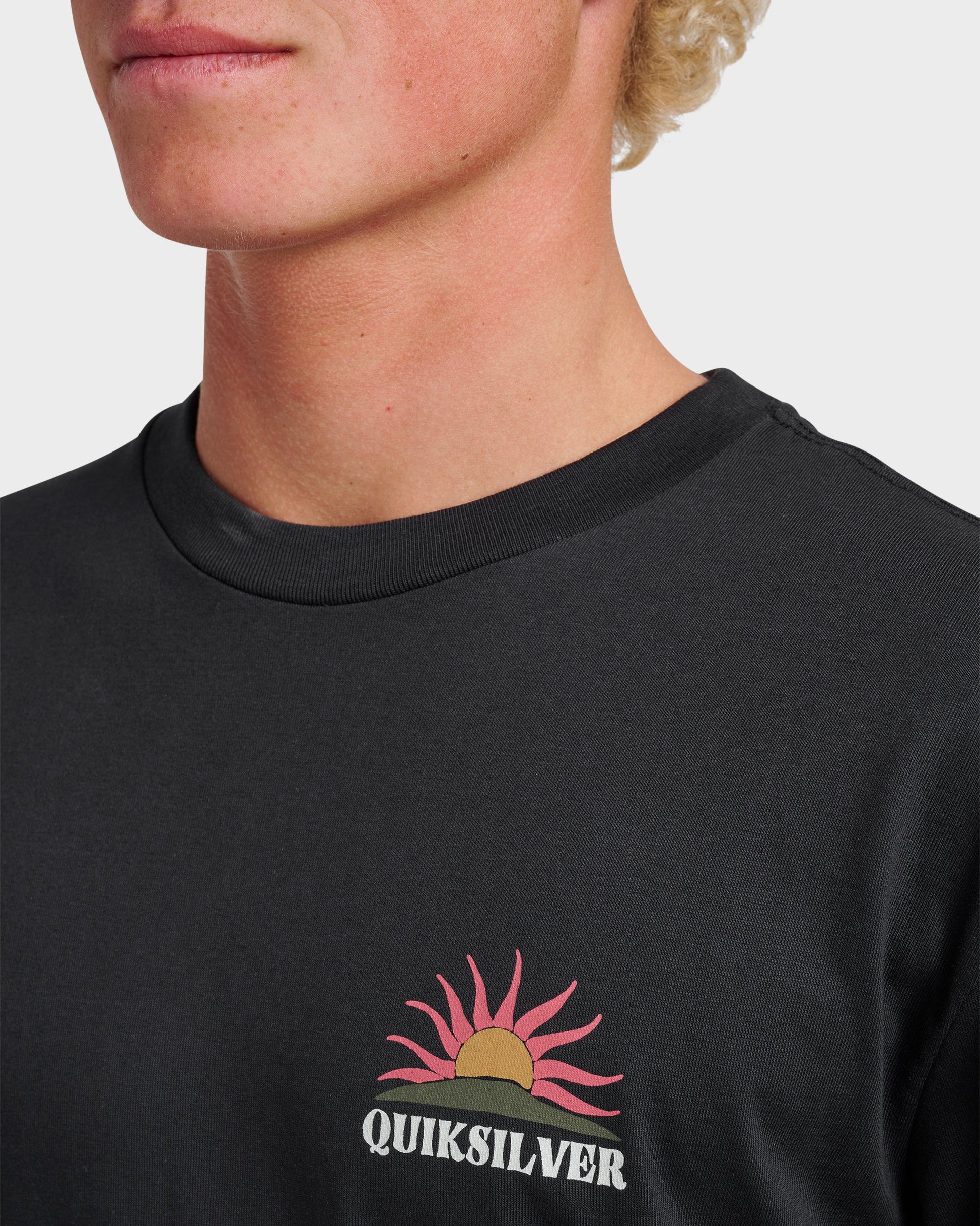 Dawn Patrol Long Sleeve T-shirt - Black Quick Silver Black