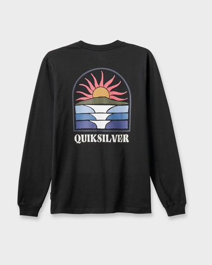 Dawn Patrol Long Sleeve T-shirt - Black Quick Silver Black