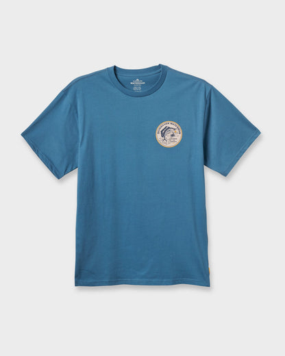 Waterman Catch & Release Classic T-shirt - Real Teal Quick Silver Real Teal