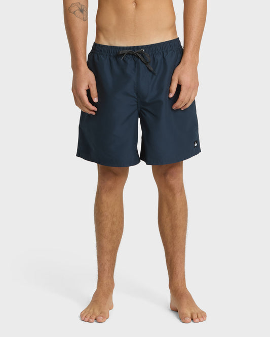 Everyday Solid 17" Swim Trunks - Eclipse Quick Silver Eclipse