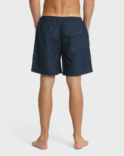 Everyday Solid 17" Swim Trunks - Eclipse Quick Silver Eclipse