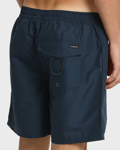 Everyday Solid 17" Swim Trunks - Eclipse Quick Silver Eclipse