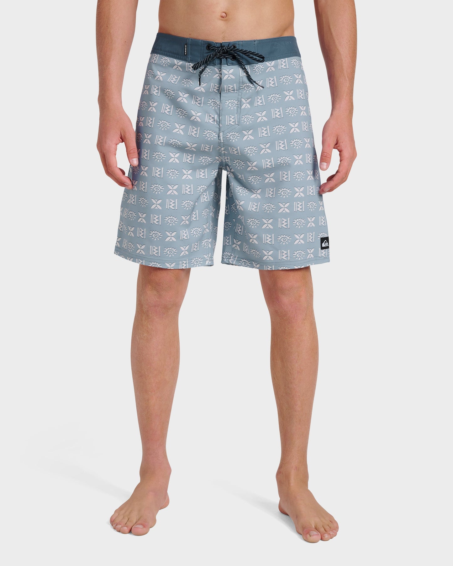 Surfsilk Etched 19" Boardshorts - Ashley Blue Quick Silver Ashley Blue