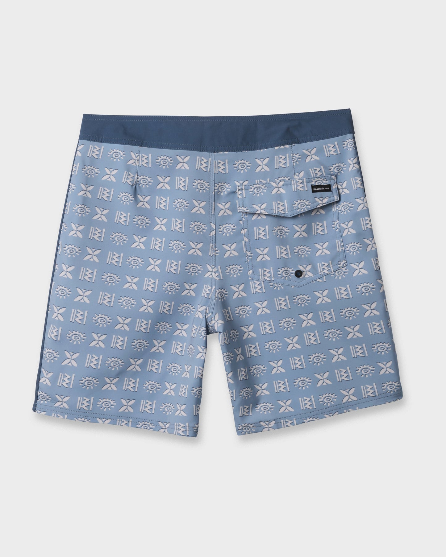Surfsilk Etched 19" Boardshorts - Ashley Blue Quick Silver Ashley Blue