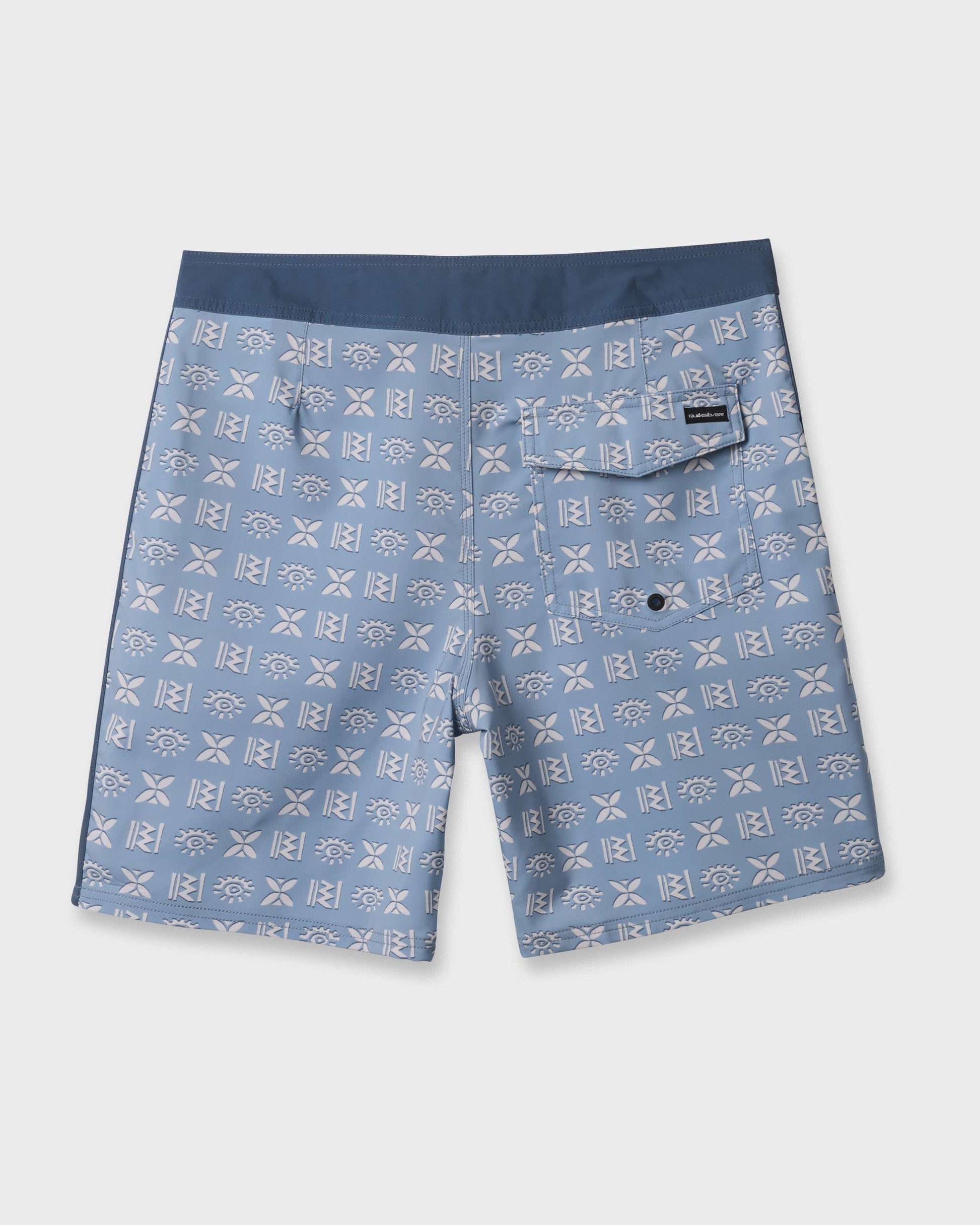 Surfsilk Etched 19" Boardshorts - Ashley Blue Quick Silver Ashley Blue