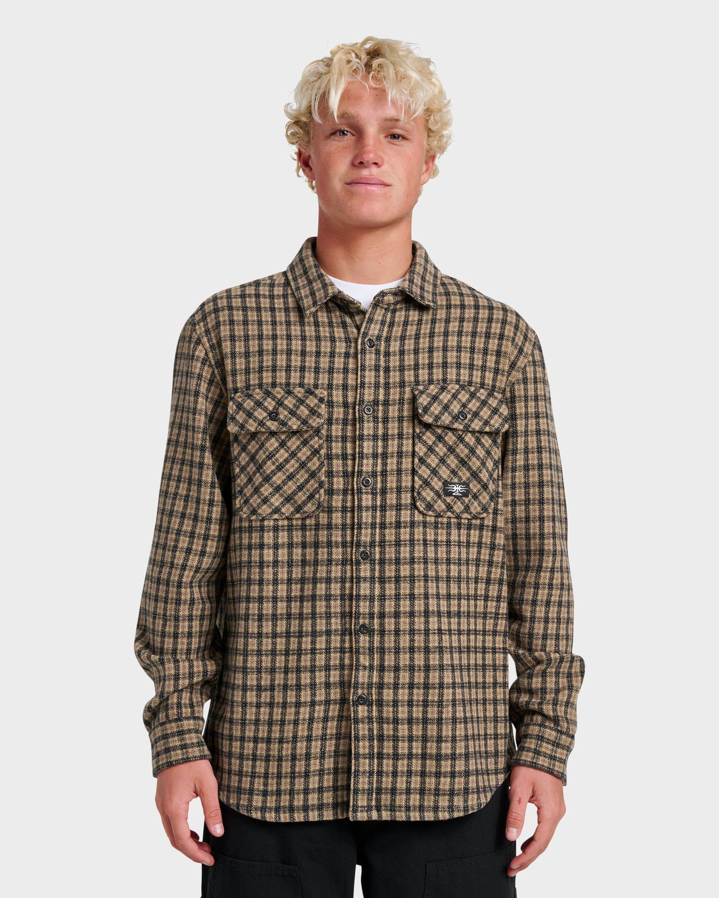 Mercury Sandstrokes Shirt - Elmwood Quick Silver Elmwood