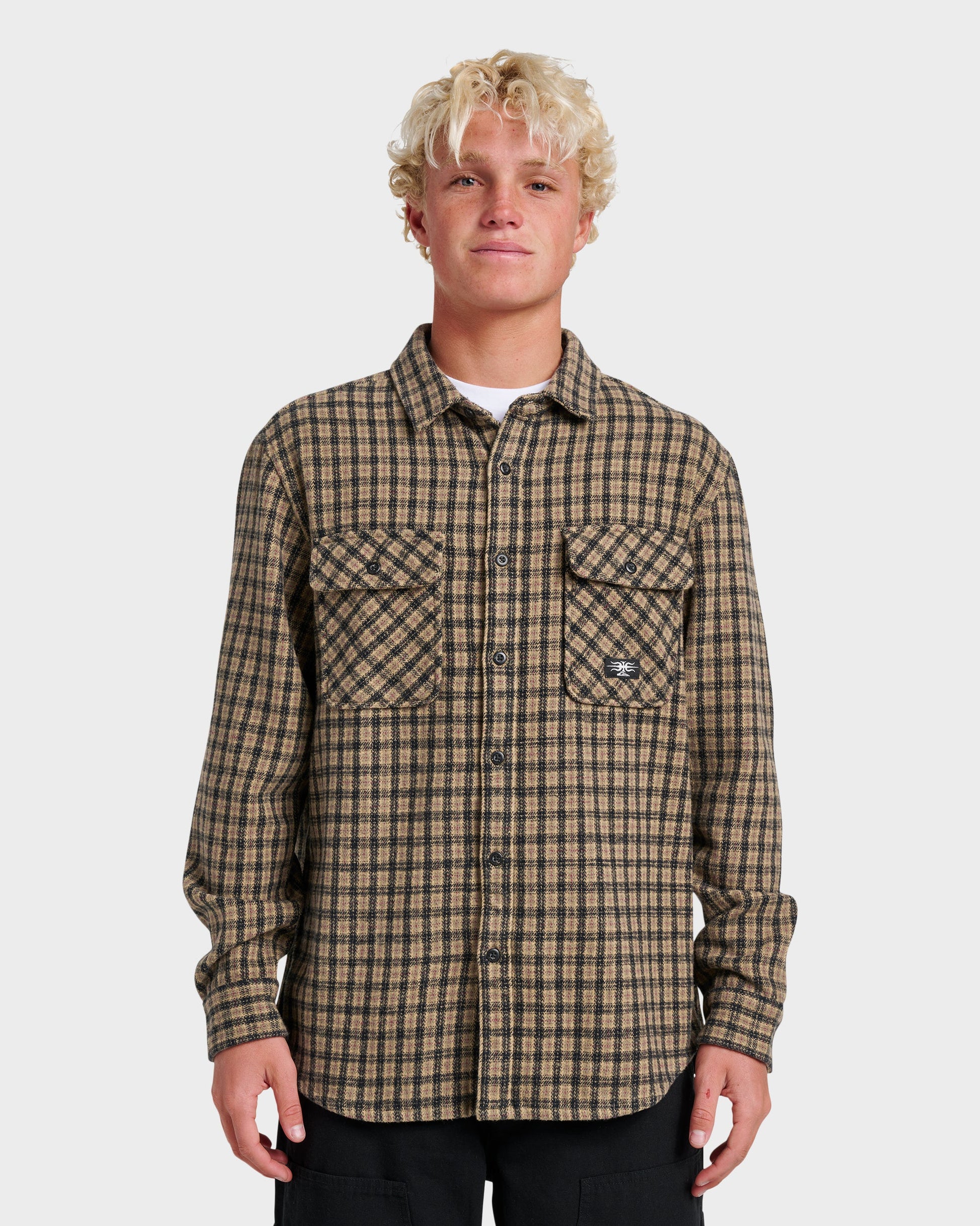 Mercury Sandstrokes Shirt - Elmwood Quick Silver Elmwood