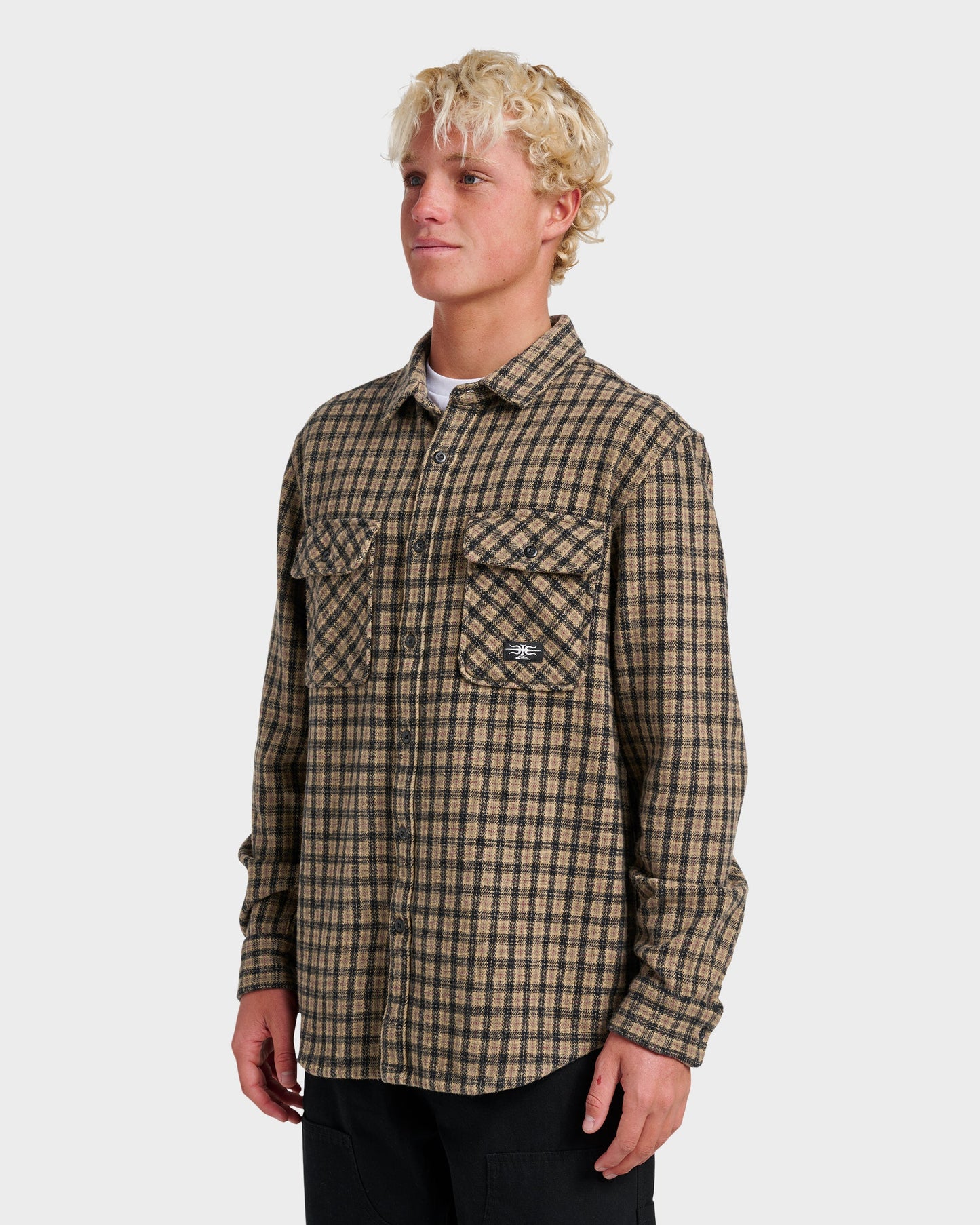 Mercury Sandstrokes Shirt - Elmwood Quick Silver Elmwood