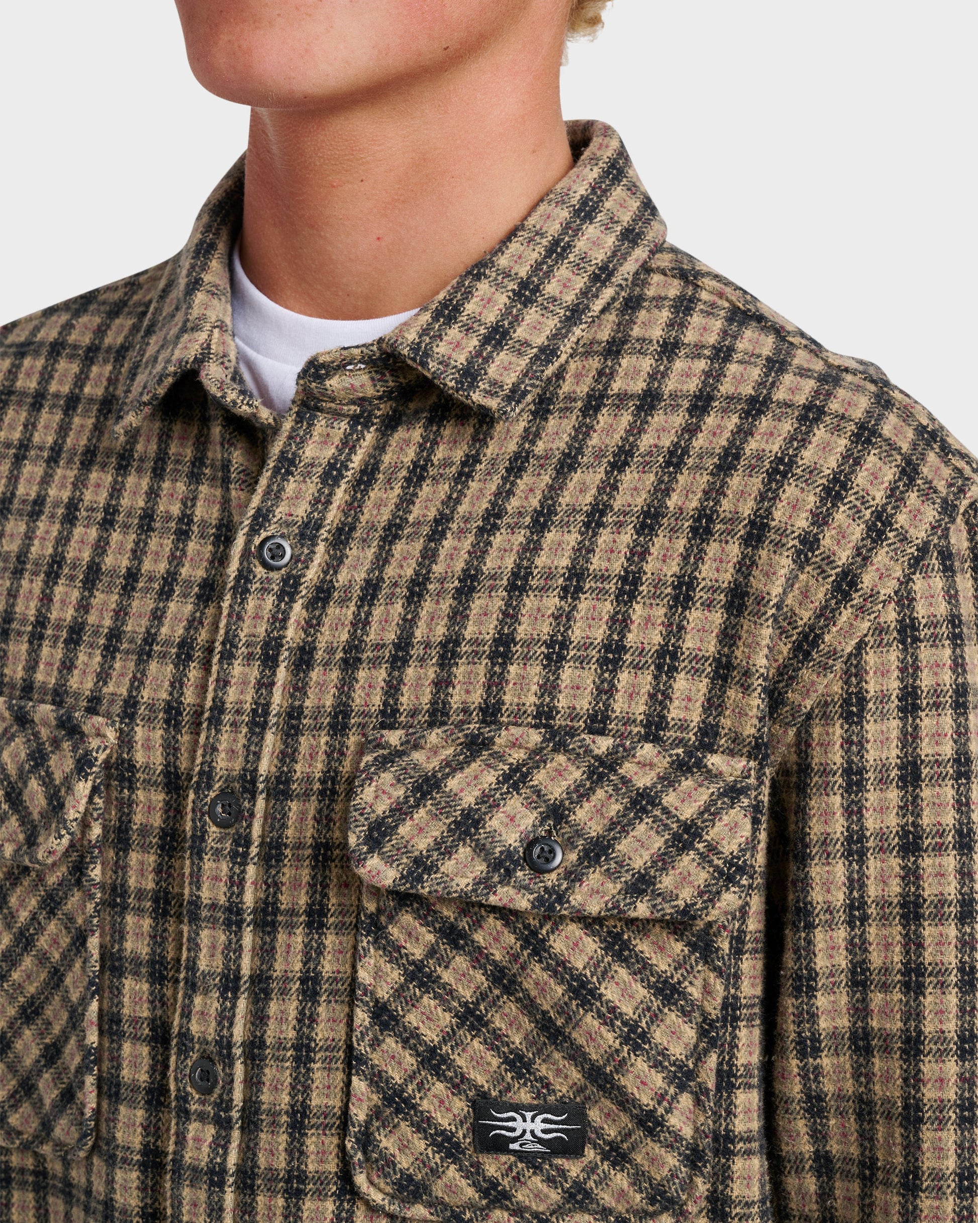 Mercury Sandstrokes Shirt - Elmwood Quick Silver Elmwood