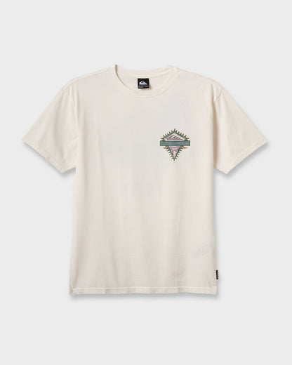 Liberty Spikespigment Dye T-Shirt - Snow White Quick Silver Snow White