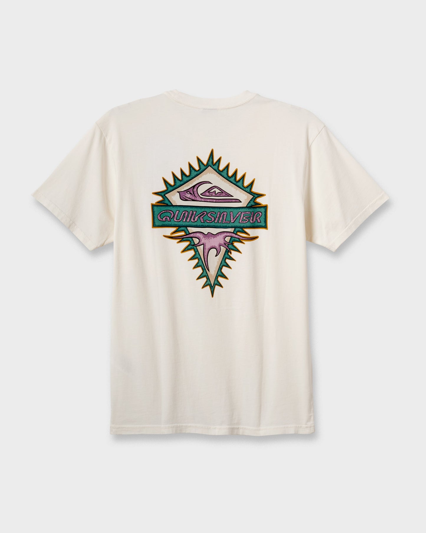 Liberty Spikespigment Dye T-Shirt - Snow White Quick Silver Snow White