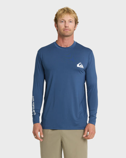 Everyday Long Sleeve Surf Tee - Navy Quick Silver Navy