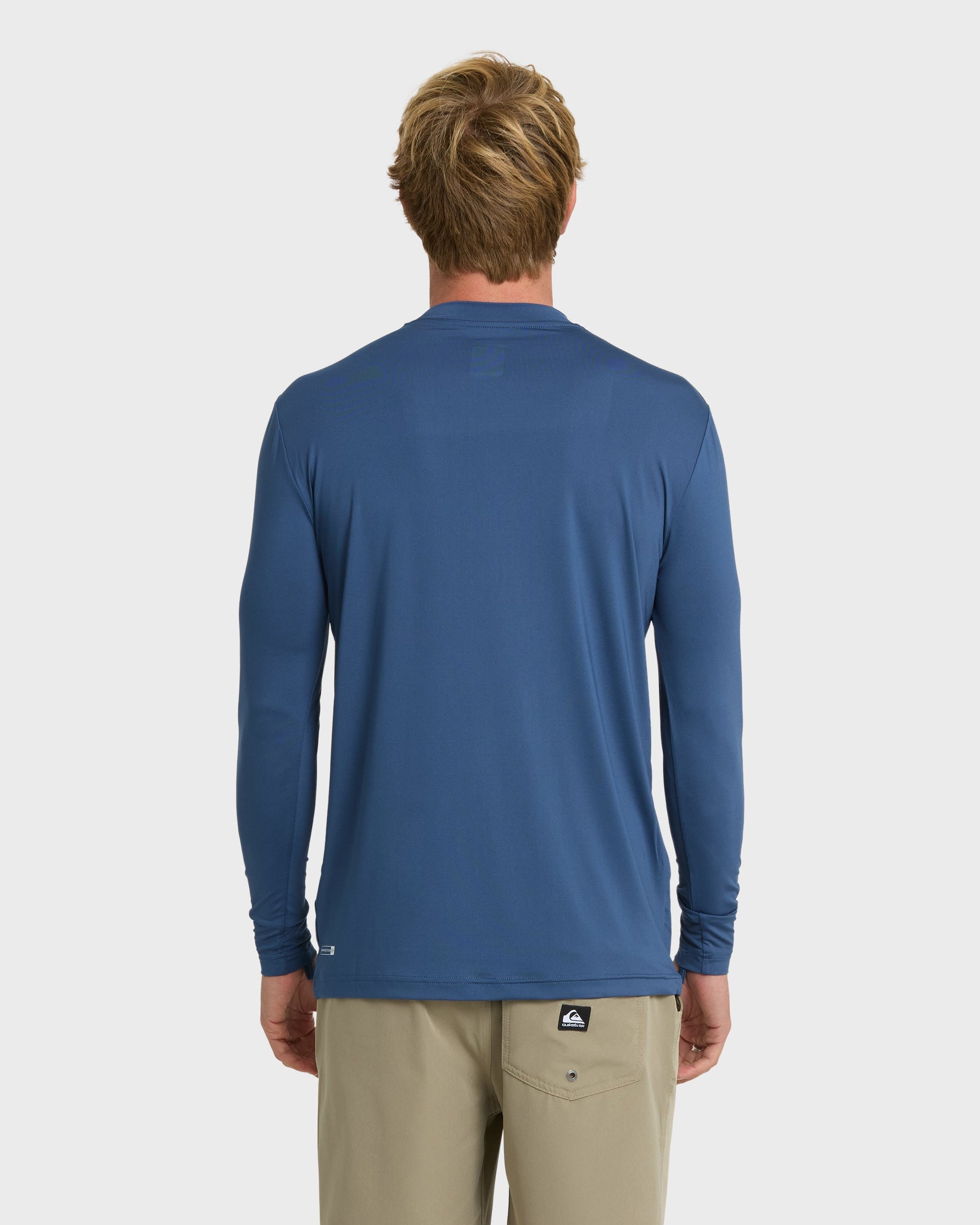 Everyday Long Sleeve Surf Tee - Navy Quick Silver Navy