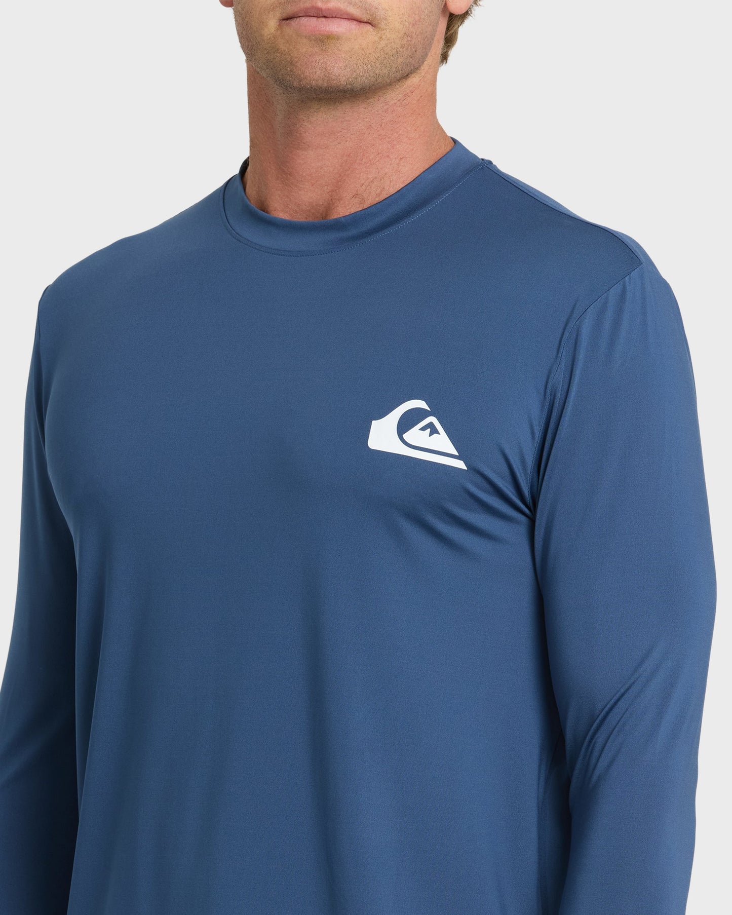 Everyday Long Sleeve Surf Tee - Navy Quick Silver Navy