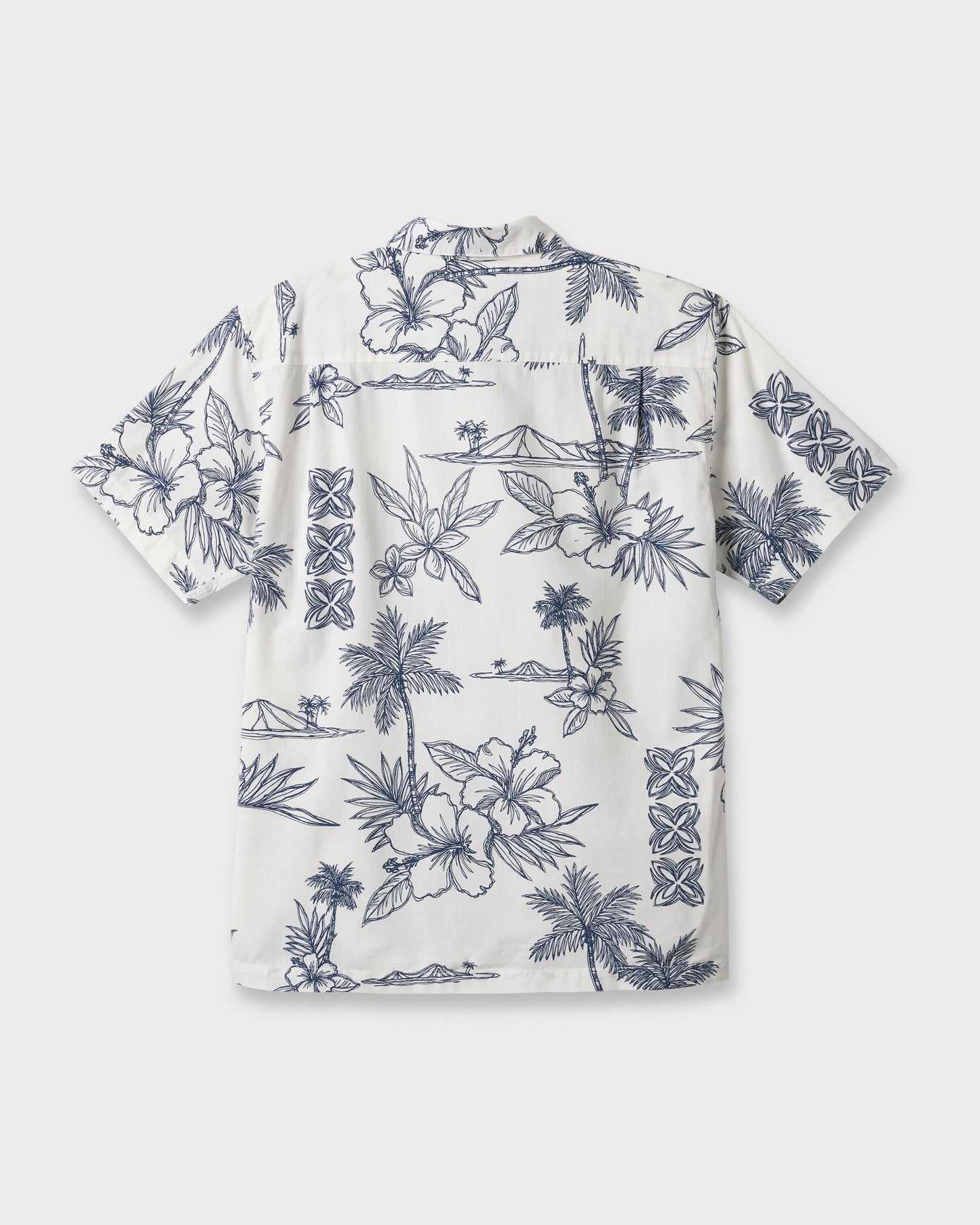 Waterman Scenic Drive Shirt - White Quick Silver White