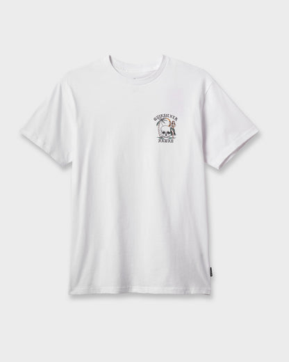Hi Hula Dance Classic T-shirt - White Quick Silver White