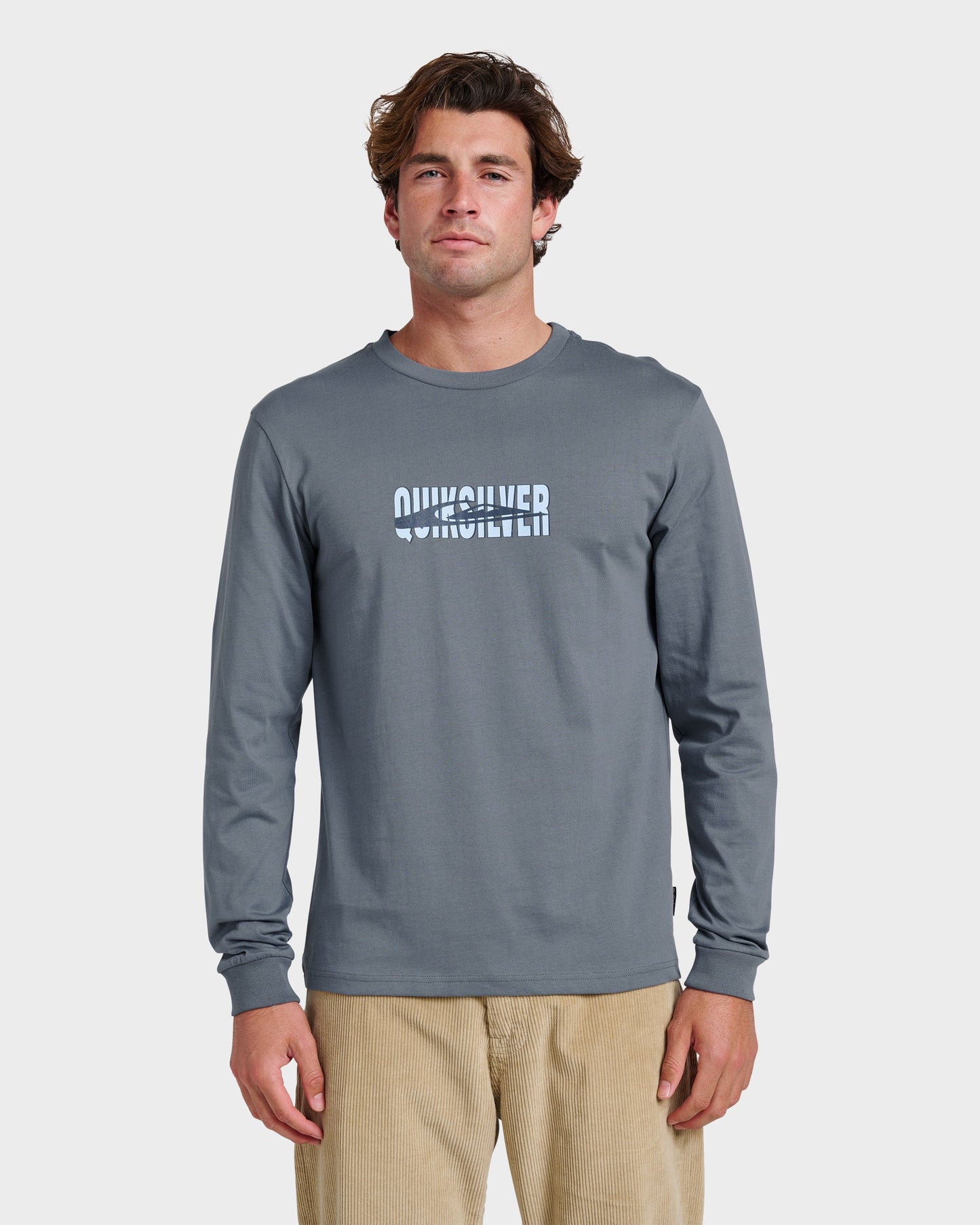 Quik Stack Long Sleeve T-shirt - China Blue Quick Silver China Blue