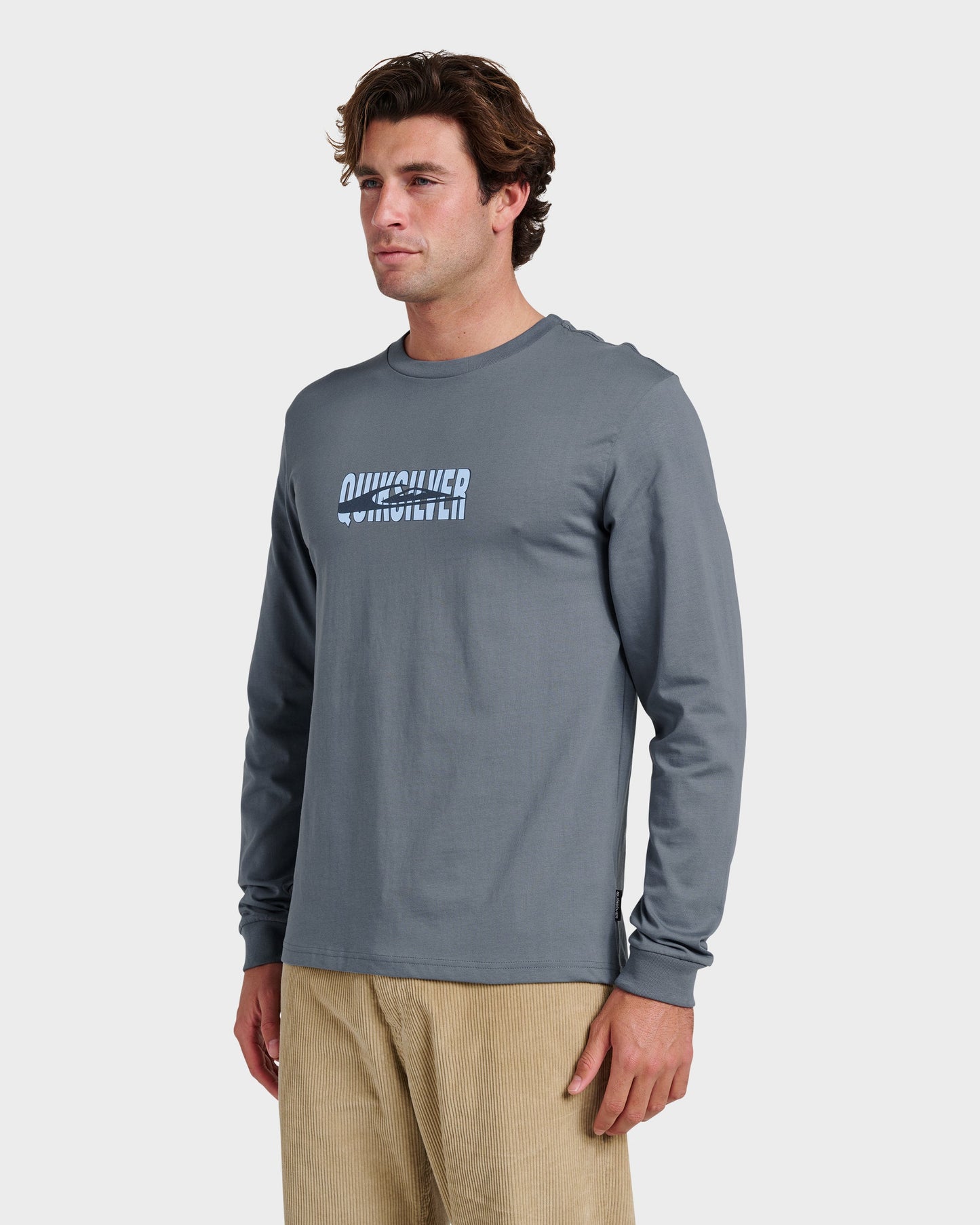 Quik Stack Long Sleeve T-shirt - China Blue Quick Silver China Blue