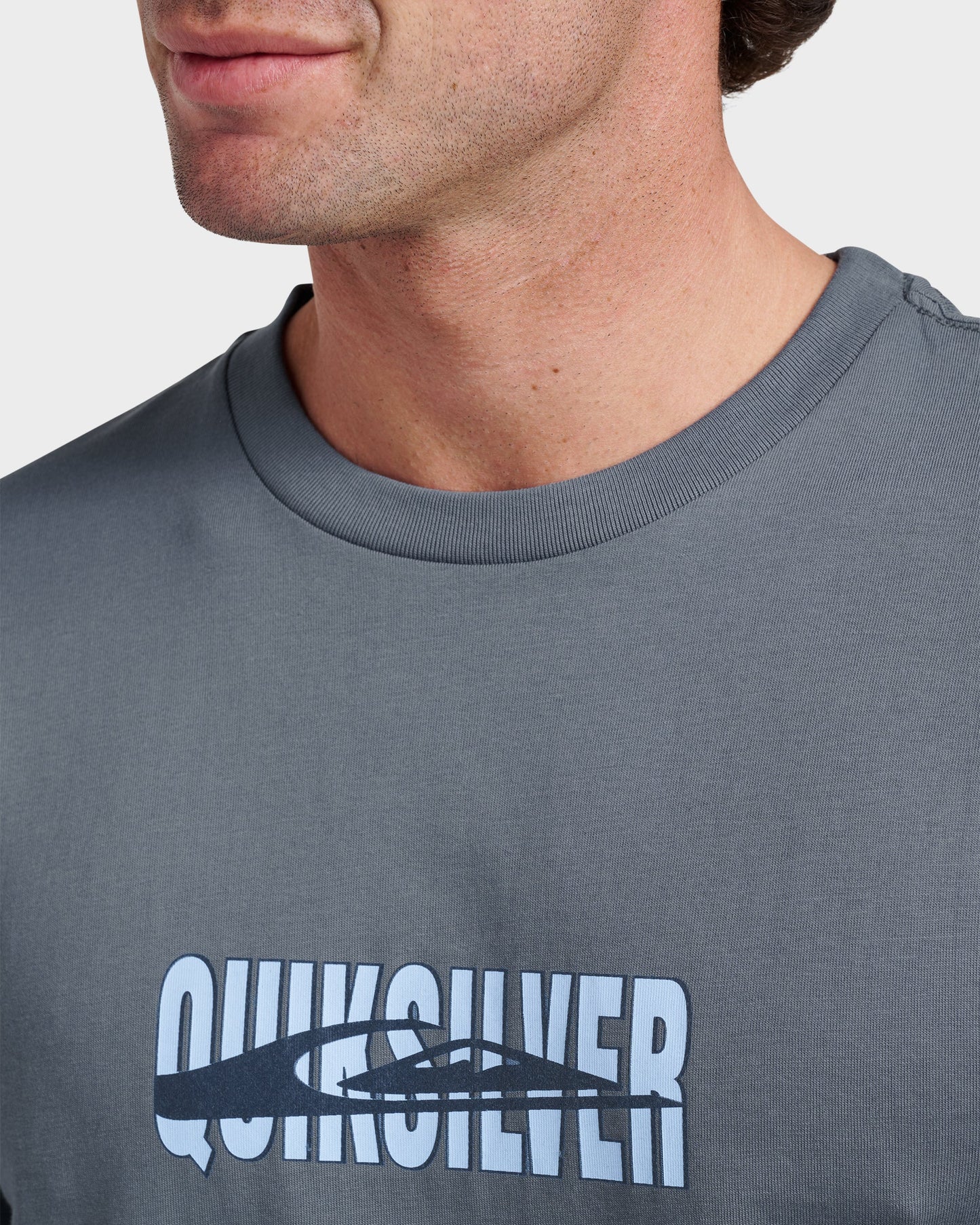 Quik Stack Long Sleeve T-shirt - China Blue Quick Silver China Blue