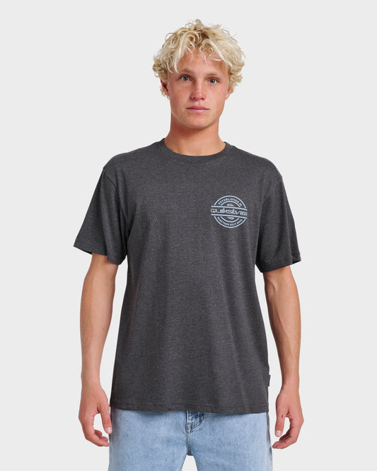 Mirrored Classic T-shirt - Charcoal Heather Quick Silver Charcoal Heather