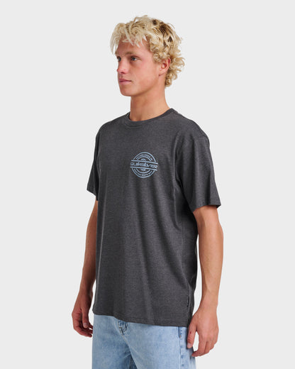 Mirrored Classic T-shirt - Charcoal Heather Quick Silver Charcoal Heather
