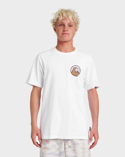 Jungle Wave Classic T-shirt - White Quick Silver White