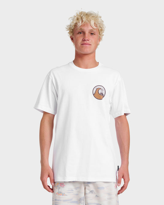Jungle Wave Classic T-shirt - White Quick Silver White