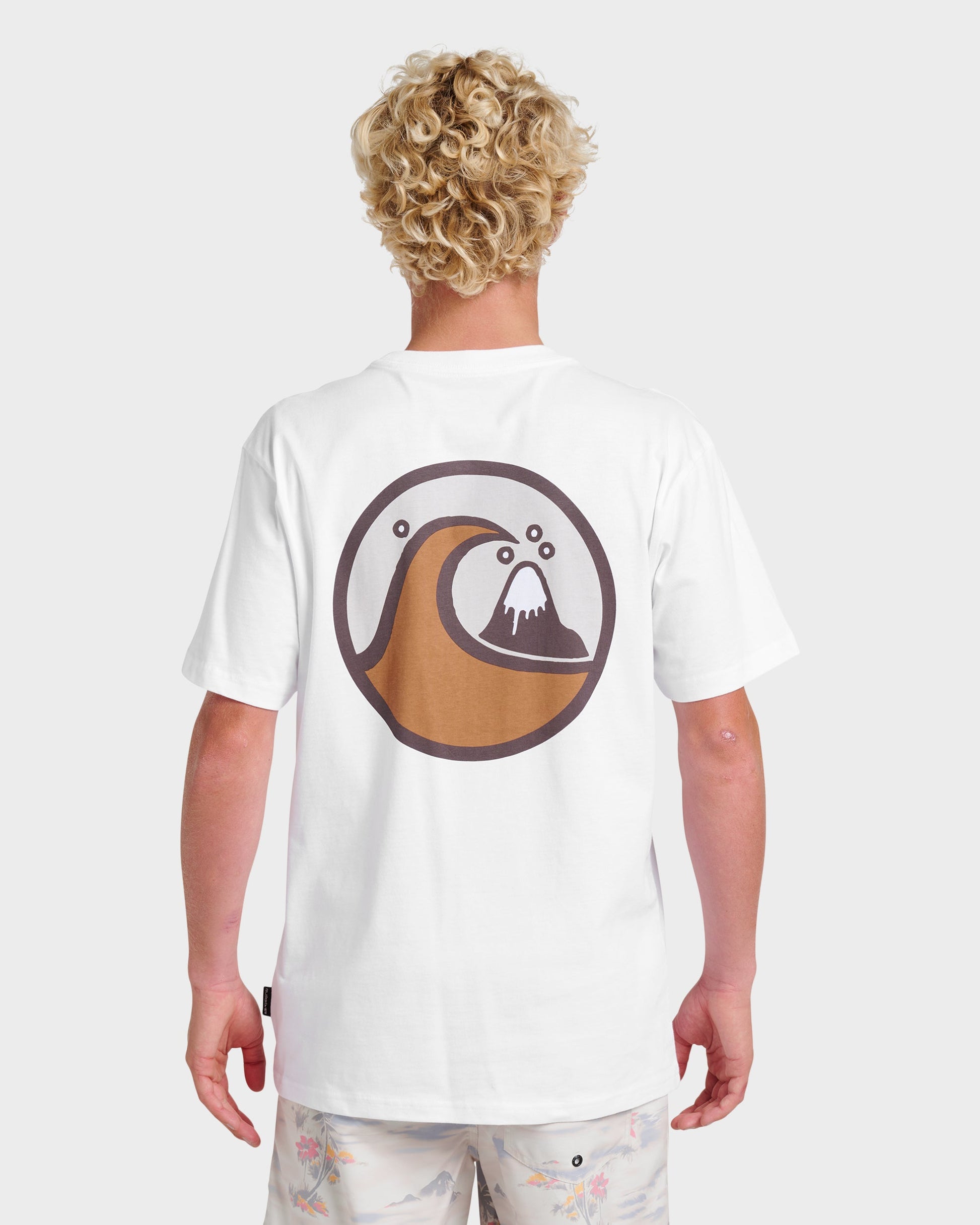 Jungle Wave Classic T-shirt - White Quick Silver White
