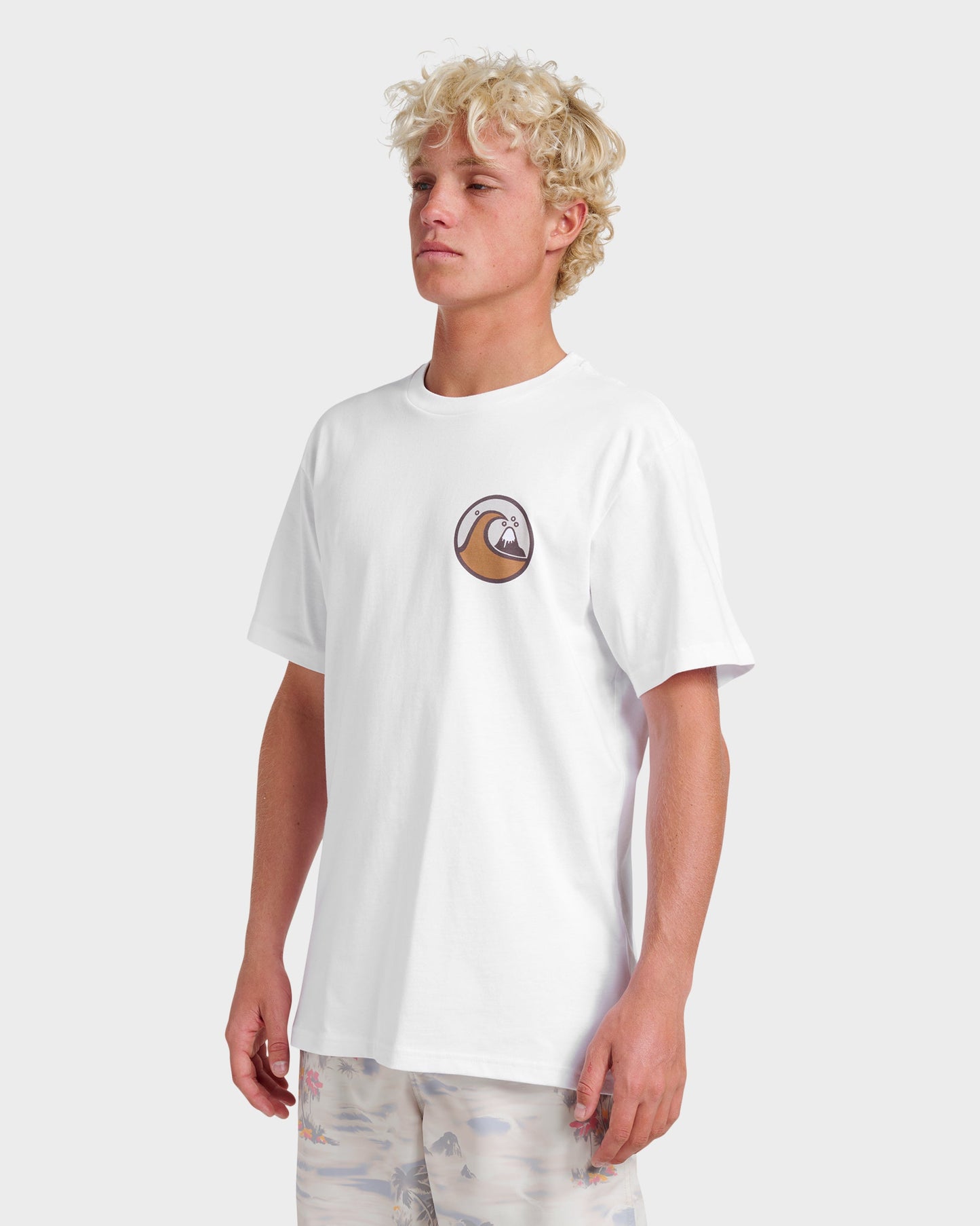 Jungle Wave Classic T-shirt - White Quick Silver White