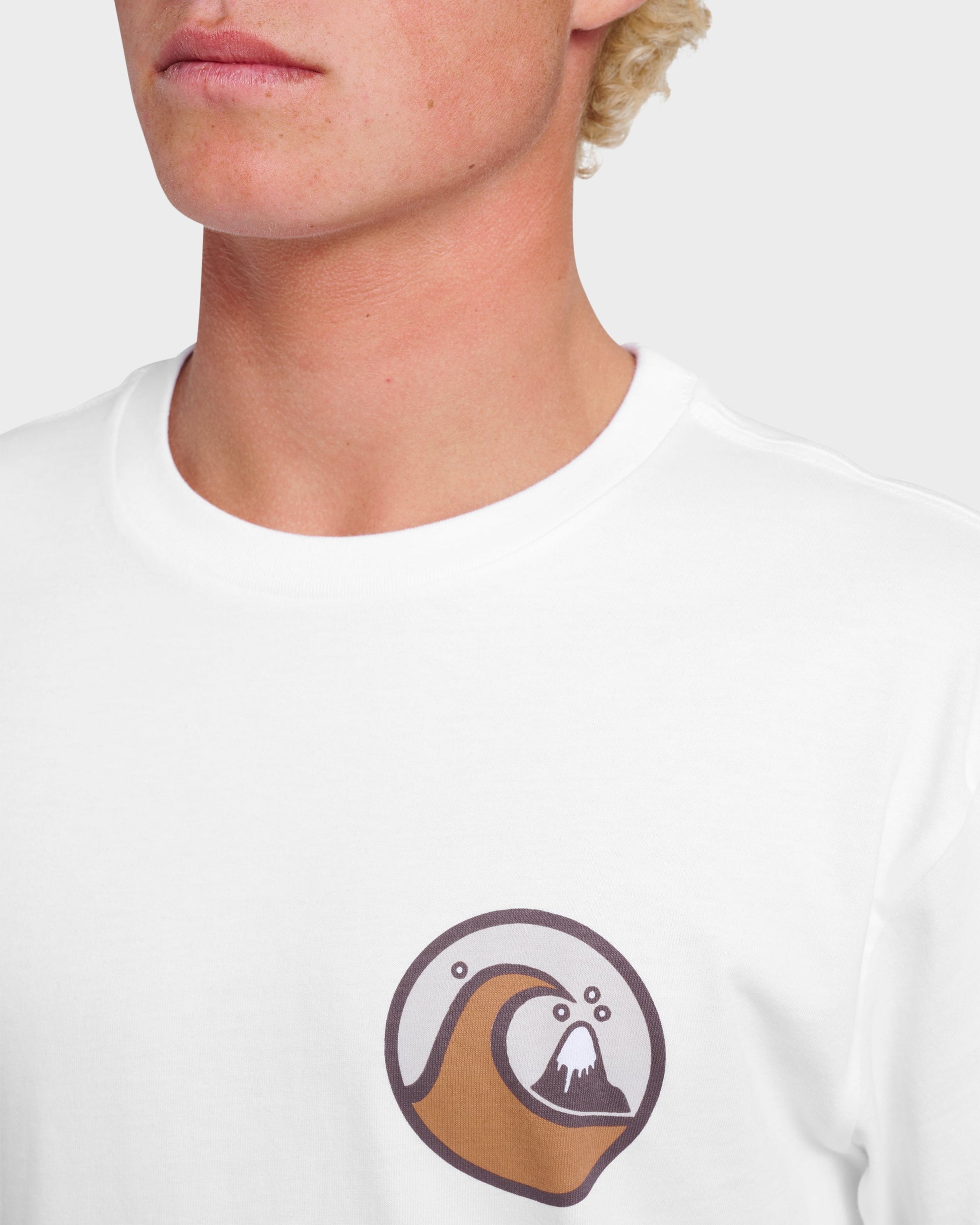 Jungle Wave Classic T-shirt - White Quick Silver White