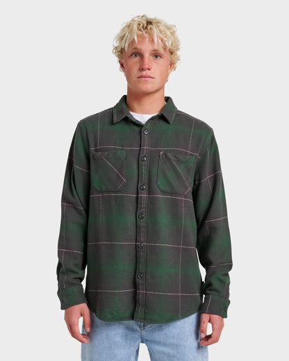 Dna Flannel Shirt - Garden Topiary Quick Silver Garden Topiary