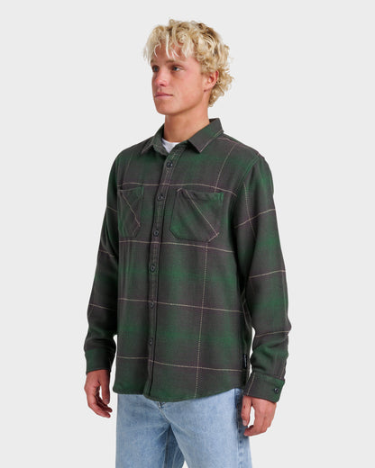 Dna Flannel Shirt - Garden Topiary Quick Silver Garden Topiary
