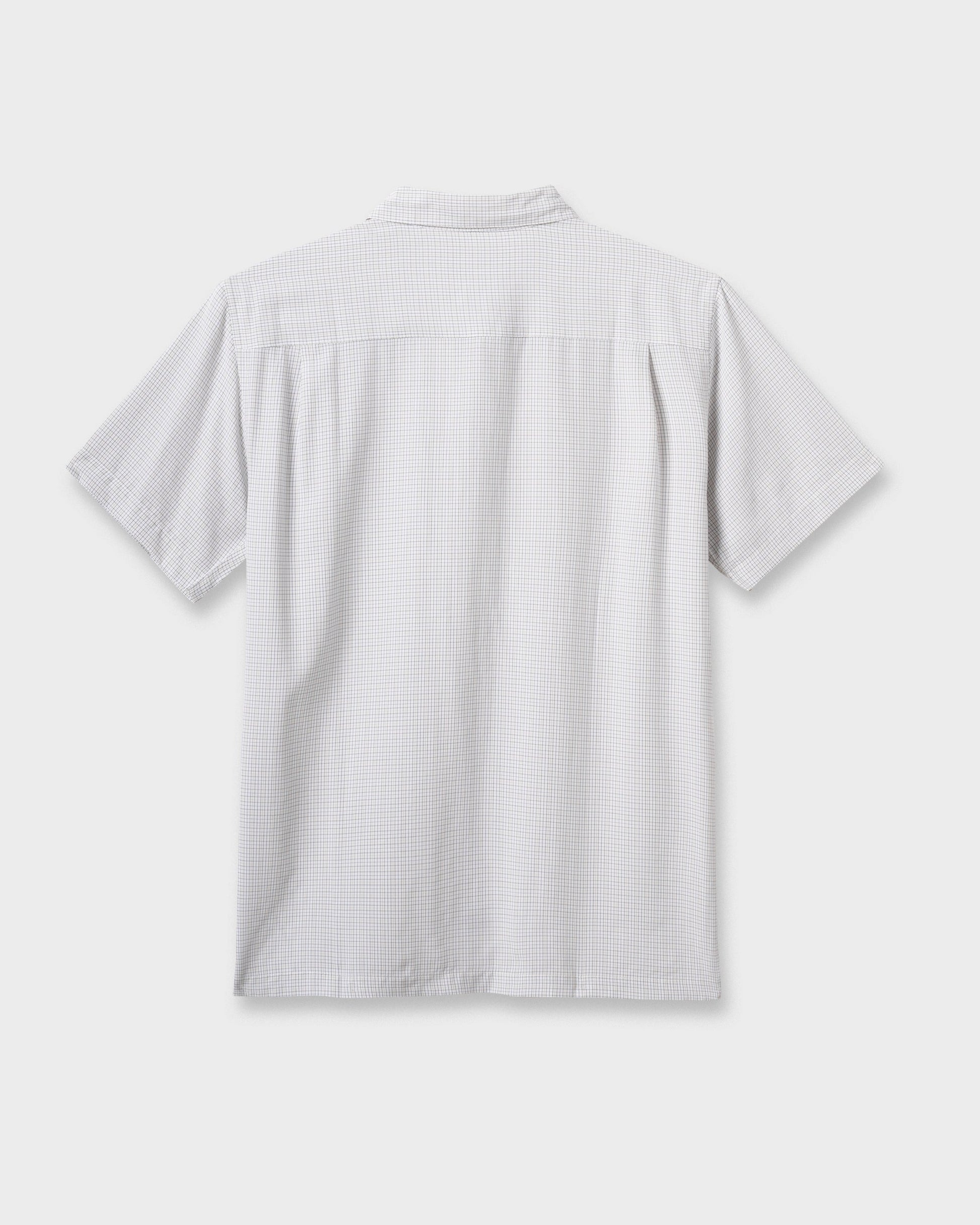 Waterman Checkmate Shirt - White Quick Silver White