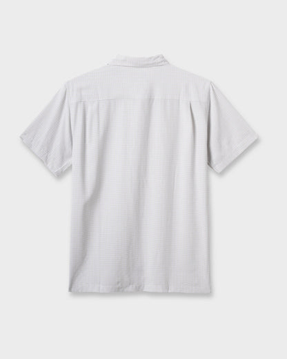 Waterman Checkmate Shirt - White Quick Silver White
