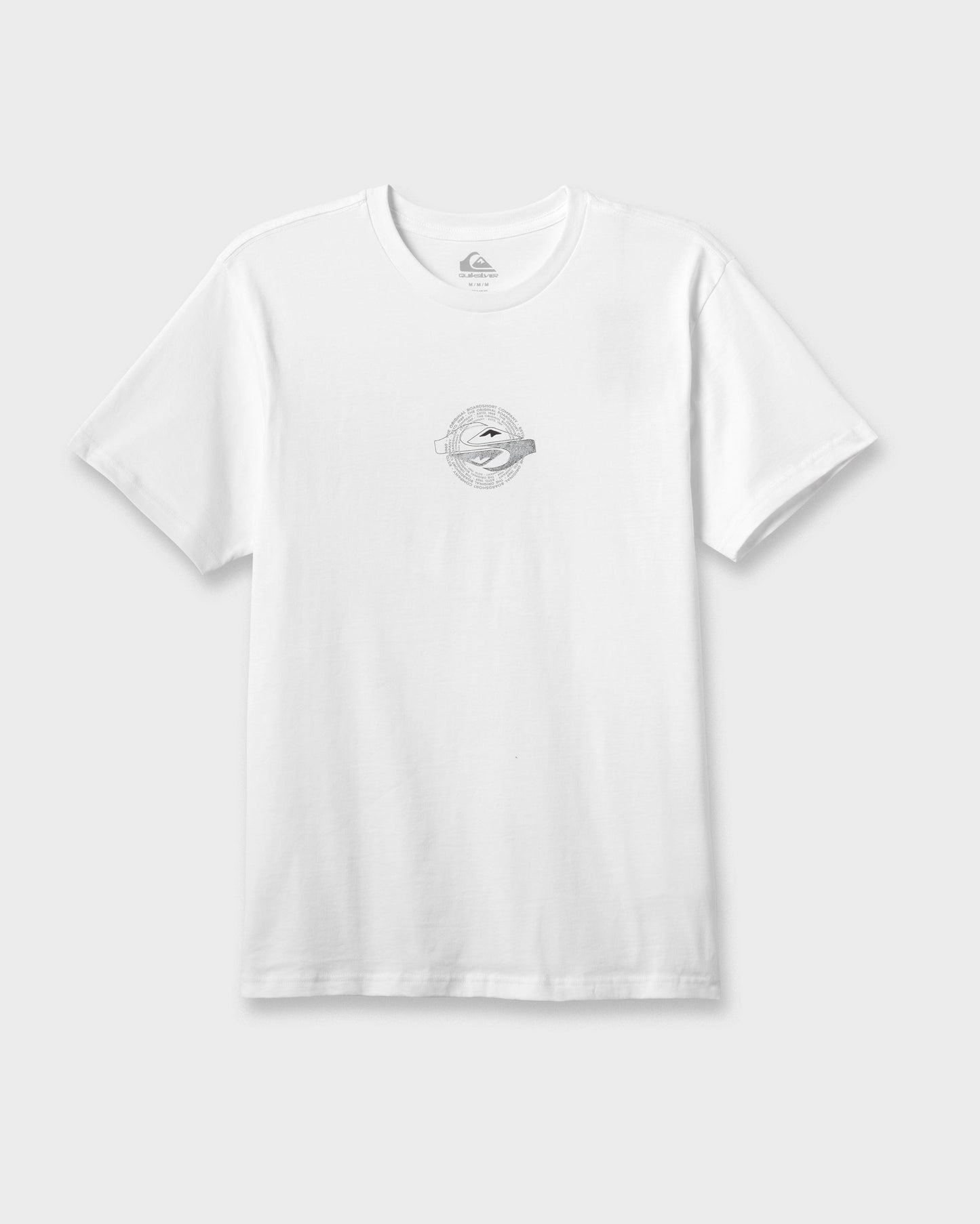 Yin Vortex Classic T-shirt - White Quick Silver White
