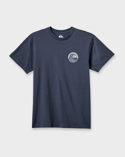 Jungle Wave Classic T-shirt - Navy Quick Silver Navy