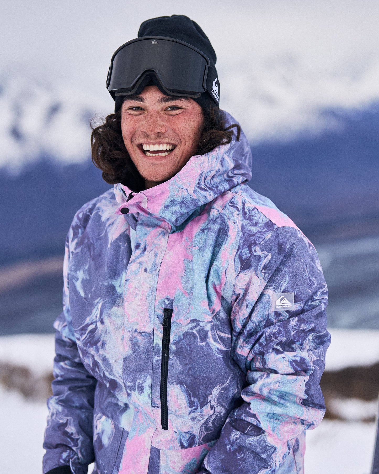 Mission Printed Snow Jacket Quick Silver Mission Printed Snow Jacket