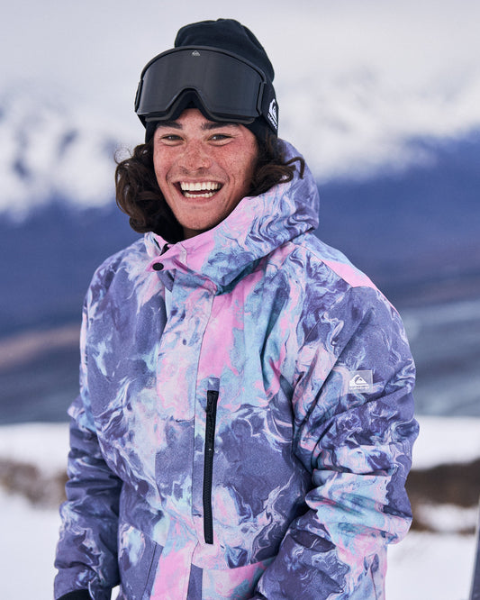 Mission Printed Snow Jacket Quick Silver Mission Printed Snow Jacket