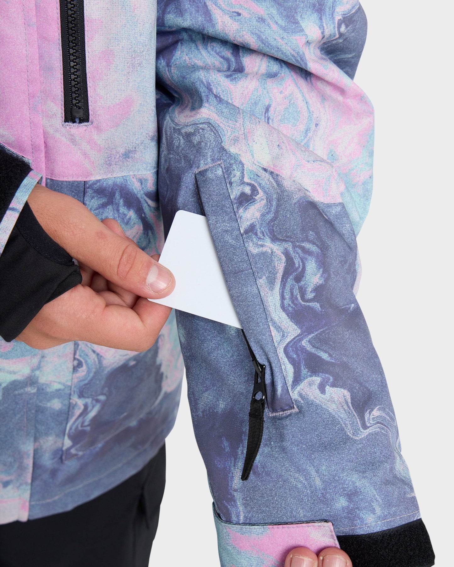Mission Printed Snow Jacket Quick Silver Mission Printed Snow Jacket