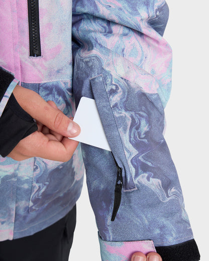 Mission Printed Snow Jacket Quick Silver Mission Printed Snow Jacket