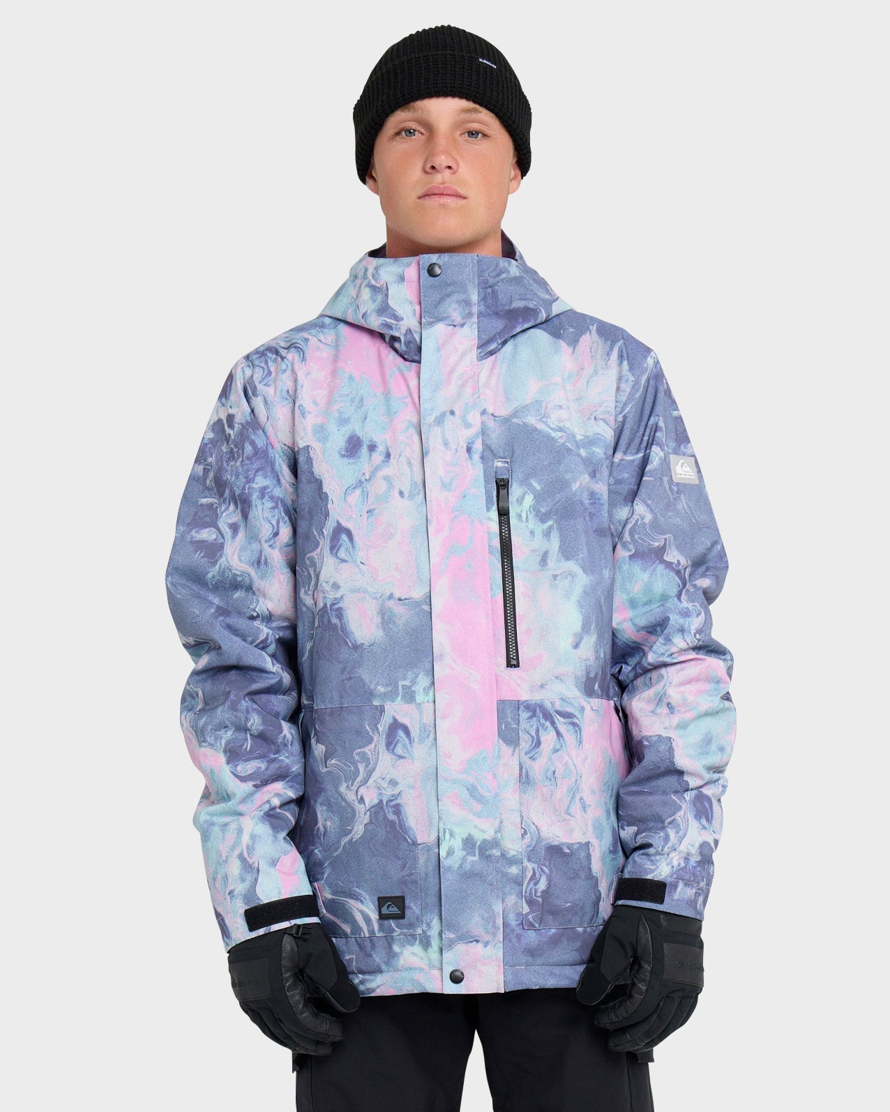 Mission Printed Snow Jacket Quick Silver Mission Printed Snow Jacket