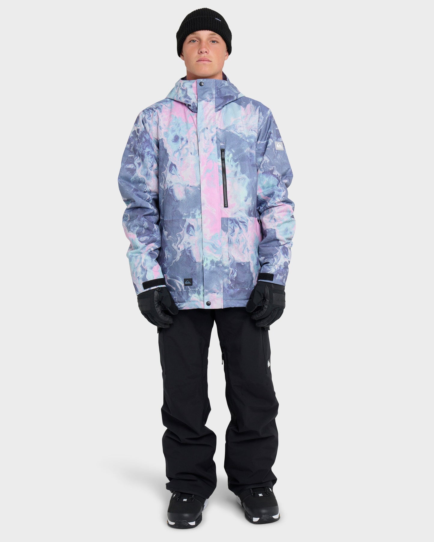 Mission Printed Snow Jacket Quick Silver Mission Printed Snow Jacket