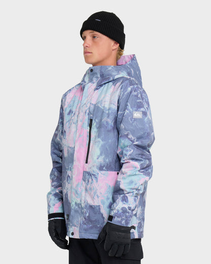 Mission Printed Snow Jacket Quick Silver Mission Printed Snow Jacket