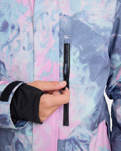 Mission Printed Snow Jacket Quick Silver Mission Printed Snow Jacket