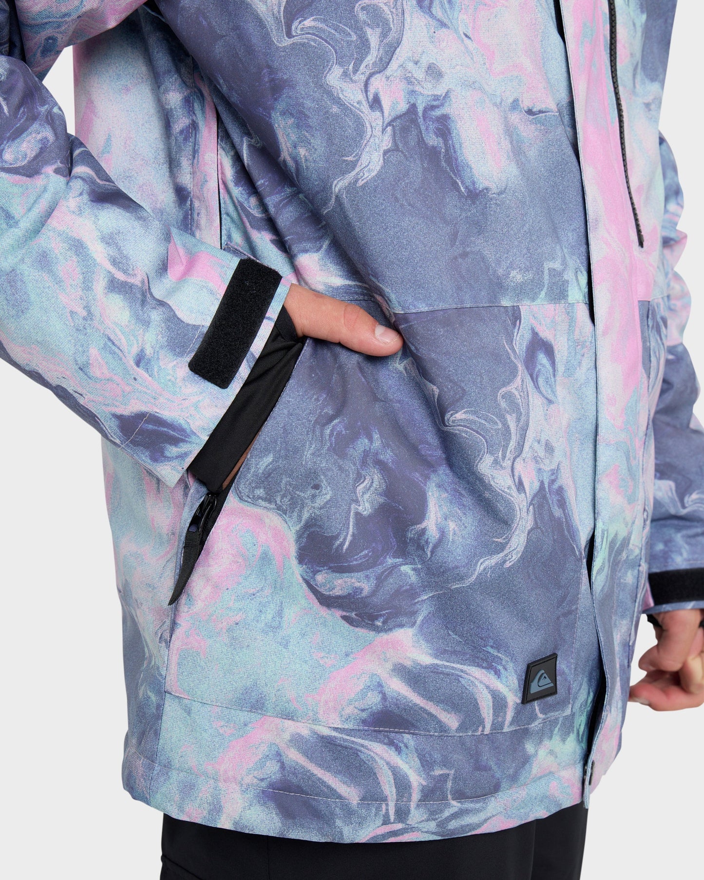 Mission Printed Snow Jacket Quick Silver Mission Printed Snow Jacket