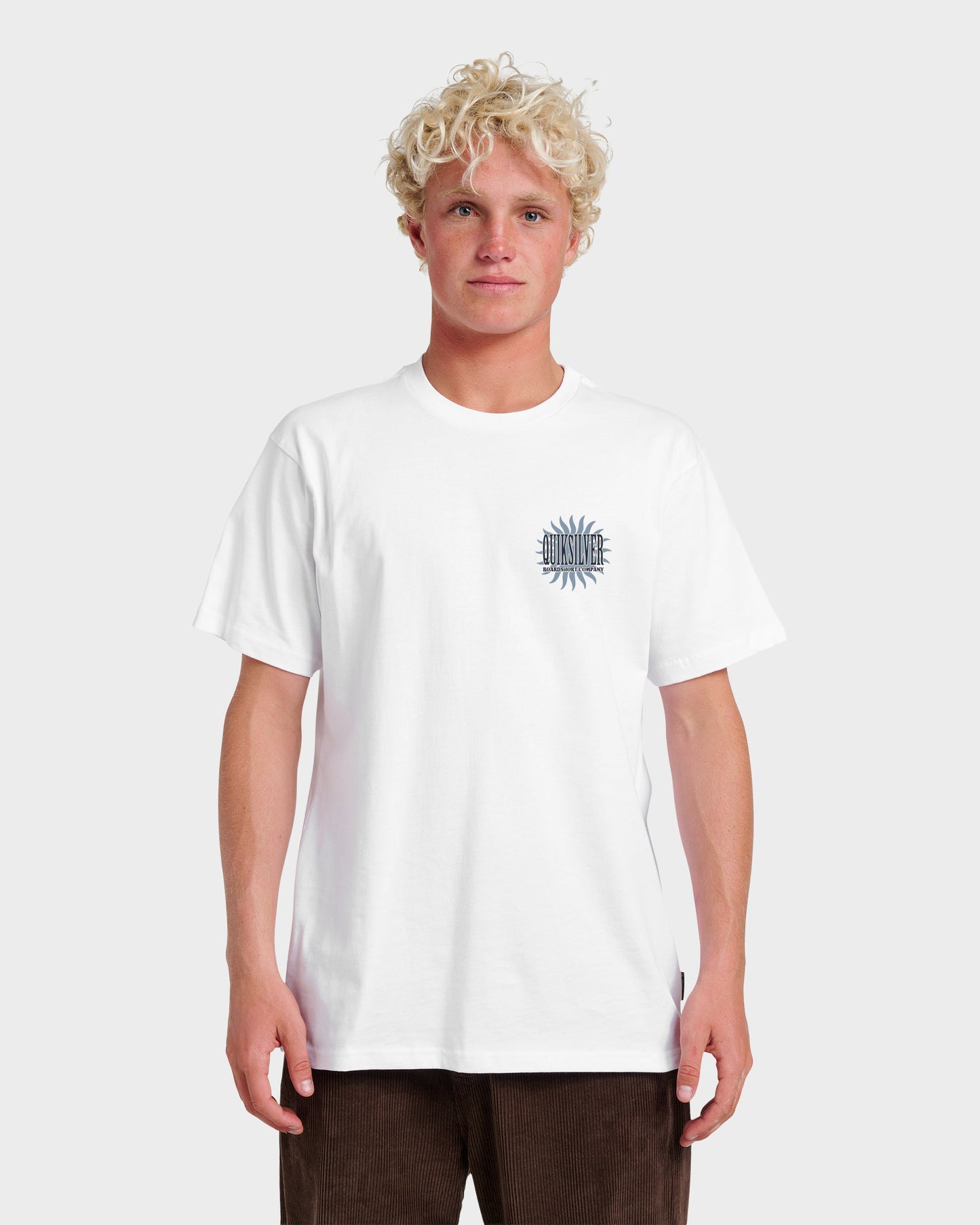 Sunny Side Up Classic T-shirt - White Quick Silver White