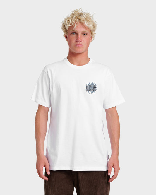 Sunny Side Up Classic T-shirt - White Quick Silver White