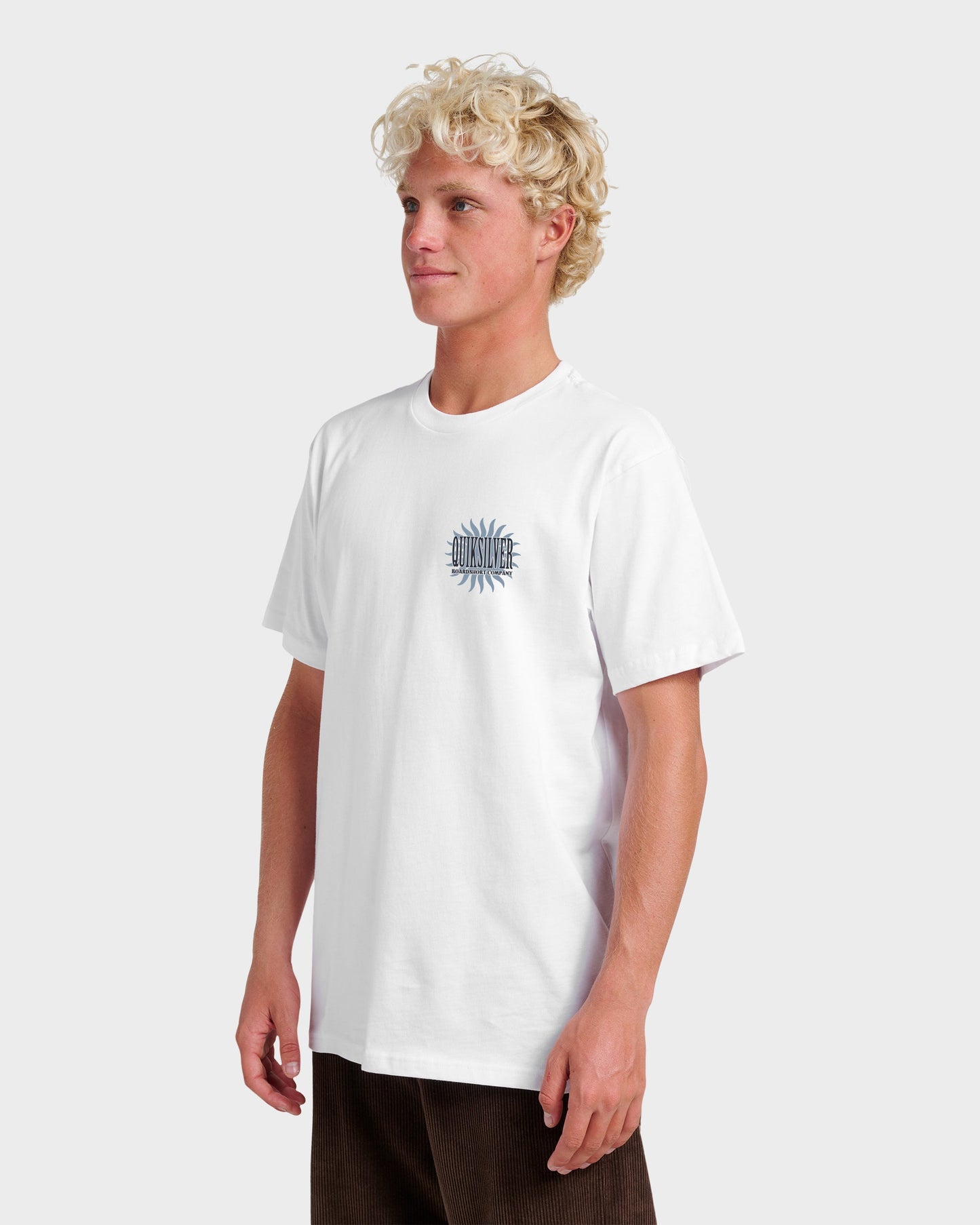 Sunny Side Up Classic T-shirt - White Quick Silver White